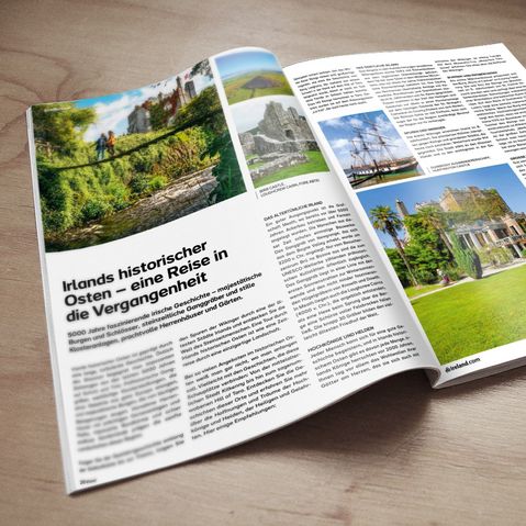 Mockup Irland Magazin Seiten