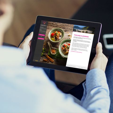 Mockup IPad eLearning Thailand TAT